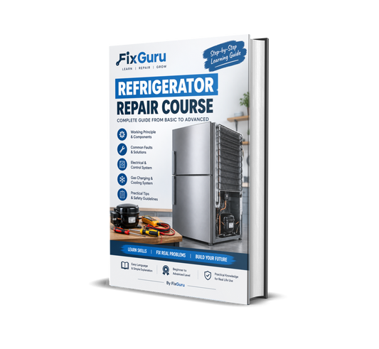 Refrigerator Repairing Course PDF – Complete Beginner to Advanced Learning Guide