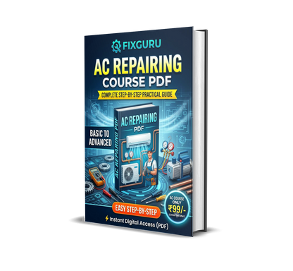 All-in-One Technician Repairing Course Bundle (PDF) – AC, Refrigerator Laptop & Mobile Repair Guide